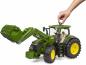 Preview: Bruder Spielfahrzeug Landwirtschaft Traktor John Deere 7R 350 mit Frontlader 03151