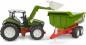 Preview: Bruder Spielfahrzeug Roadmax Traktor ROADMAX Traktor mit Frontlader und Kippanhänger 03452
