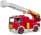 Preview: Bruder Spielfahrzeug Roadmax Baustelle ROADMAX Feuerwehr-LKW mit Leiter 03472