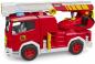 Preview: Bruder Spielfahrzeug Roadmax Baustelle ROADMAX Feuerwehr-LKW mit Leiter 03472