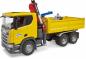 Preview: Bruder Spielfahrzeug Baustelle LKW Scania Super 560R Baustellen LKW Kran und 2 Paletten 03551