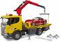 Preview: Bruder Spielfahrzeug Service-Fahrzeuge Scania Super 560R Abschlepp LKW L+S Modul + Roadster 03552