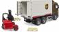 Preview: Bruder Spielfahrzeug Nutzfahrzeug LKW Scania Super 560R UPS Logistik LKW mit Mitnahmestapler 03582