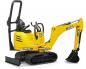Preview: Bruder Spielfahrzeug Baustelle bworld JCB Mikrobagger 8010CTS 62003