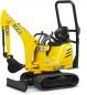 Preview: Bruder Spielfahrzeug Baustelle bworld JCB Mikrobagger 8010CTS 62003