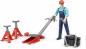 Preview: Bruder Spielfiguren Set Nutzfahrzeug bworld Werkstatt 62100