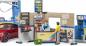Preview: Bruder Spielfiguren Set PKW bworld Tankstelle mit Waschplatz und BRUDER Roadster 62111