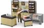 Preview: Bruder Spielfiguren Set Nutzfahrzeug bworld UPS Paketshop mit Figur 62250