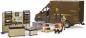 Preview: Bruder Spielfiguren Set Nutzfahrzeug bworld UPS Paketshop mit Figur 62250