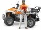 Preview: Bruder Spielfiguren Set bworld Freizeit bworld Quad mit Fahrer 63000