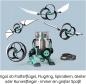 Preview: Kosmos Experimentieren Roboter & Programmieren Flybots 621339
