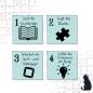 Preview: 200 Teile Kosmos Die Schule der magischen Tiere Storypuzzle Endlich ausgegeistert! 698737