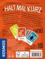 Preview: Kosmos Erwachsenenspiel Kartenspiel Halt mal kurz 740382