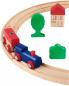 Preview: Eichhorn Eisenbahn Set Kreis mit Zug 135cm 20 Teile 100006200