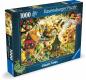 Preview: 1000 Teile Ravensburger Puzzle Dean MacAdam Aufgepasst, kleine Schweinchen! 12001004