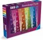 Preview: 1000 Teile Ravensburger Puzzle Kunterbunte Puzzleteile 12001027