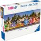 Preview: 1000 Teile Ravensburger Puzzle Panorama Nachtlichter am Ocean Drive 12001710
