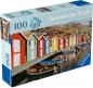 Preview: 100 Teile Ravensburger Puzzle Feel & Well Bunte Häuser in Schweden 12001730