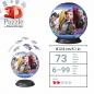 Preview: 72 Teile Ravensburger 3D Puzzle Ball K-Pop Demon Hunters 12002885