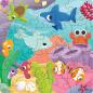 Preview: 22 Teile Ravensburger Kinder Holz Puzzle Wooden Farbenspiel der Meere + 5 Figuren 12004081
