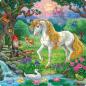 Preview: 44 Teile Ravensburger Kinder Holz Puzzle Wooden Märchenhaftes Einhorn + 5 Figuren 12004085