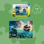 Preview: 100 Teile Ravensburger Kinder Puzzle XXL Der Schatz des Kraken 12004263