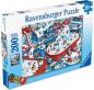 Preview: 200 Teile Ravensburger Kinder Puzzle XXL Trubel im Winterdorf 12004265