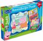 Preview: 3 x 49 Teile Ravensburger Kinder Puzzle Familie zuerst! 12004288