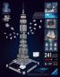 Preview: 216 Teile Ravensburger 3D Puzzle Iconics Bauwerk Empire State Building mit Licht 12008026