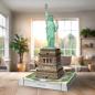 Preview: 108 Teile Ravensburger 3D Puzzle Iconics Bauwerk Freiheitsstatue mit Licht 12008027