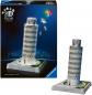 Preview: 216 Teile Ravensburger 3D Puzzle Iconics Bauwerk Schiefer Turm von Pisa mit Licht 12008028
