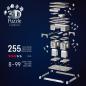 Preview: 216 Teile Ravensburger 3D Puzzle Iconics Bauwerk Triumphbogen Paris mit Licht 12008029