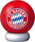 Preview: 72 Teile Ravensburger 3D Puzzle Ball Nachtlicht FC Bayern München 12008056