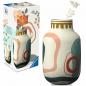 Preview: 162 Teile Ravensburger 3D Puzzle Vase Organic Beige 12008074