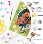 Preview: Ravensburger Malen nach Zahlen CREART mit Gips gießen Pferdeglück 12023070