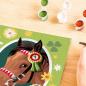 Preview: Ravensburger Malen nach Zahlen CREART mit Gips gießen Pferdeglück 12023070