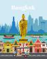 Preview: Ravensburger Malen nach Zahlen CREART Trend Serie C Farbenfrohes Bangkok 12023095