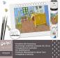 Preview: Ravensburger Malen nach Zahlen CREART CANVAS Leinwand Schlafzimmer in Arles Van Gogh 12023097