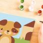 Preview: Ravensburger Malen nach Zahlen CREART Serie F Süßer Hund 12023104 12023104