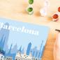 Preview: Ravensburger Malen nach Zahlen CREART Trend Serie C Farbenfrohes Barcelona 12023110