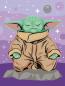 Preview: Ravensburger Malen nach Zahlen CREART Trend Serie D Star Wars Meditierender Grogu 12023140 12023140