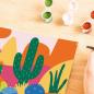 Preview: Ravensburger Malen nach Zahlen CREART Trend Serie Quadratisch Adults Trend Bunte Kakteen 12023141