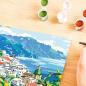 Preview: Ravensburger Malen nach Zahlen CREART Premium Serie B Adults Premium Amalfiküste 12023149 12023149