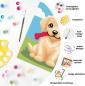 Preview: Ravensburger Malen nach Zahlen CREART Serie E Spielende Hunde 12023175 12023175