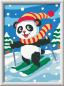 Preview: Ravensburger Malen nach Zahlen CREART Serie D Skifahrender Panda 12023184 12023184