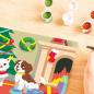 Preview: Ravensburger Malen nach Zahlen CREART Serie C Pfoten-Weihnachten 12023192 12023192