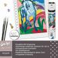Preview: Ravensburger Malen nach Zahlen CREART CANVAS Collection Leinwand Blaues Pferd Franz Marc 12023205
