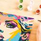Preview: Ravensburger Malen nach Zahlen CREART Trend Serie C Farbenfrohe Frau 12023274