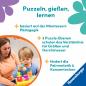 Preview: Ravensburger Kleinkindwelt Motorikspielzeug Play+ Puzzle- Spiel-Set Meine kleinen Pflanzen 12034063