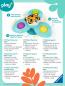 Preview: Ravensburger Kleinkindwelt Motorikspielzeug Play+ Spin & Pop: Baby-Fidget-Spinner Tiger 12034080